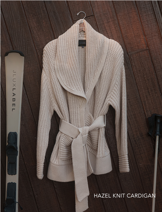 JLUXLABEL HAZEL KNIT CARDIGAN