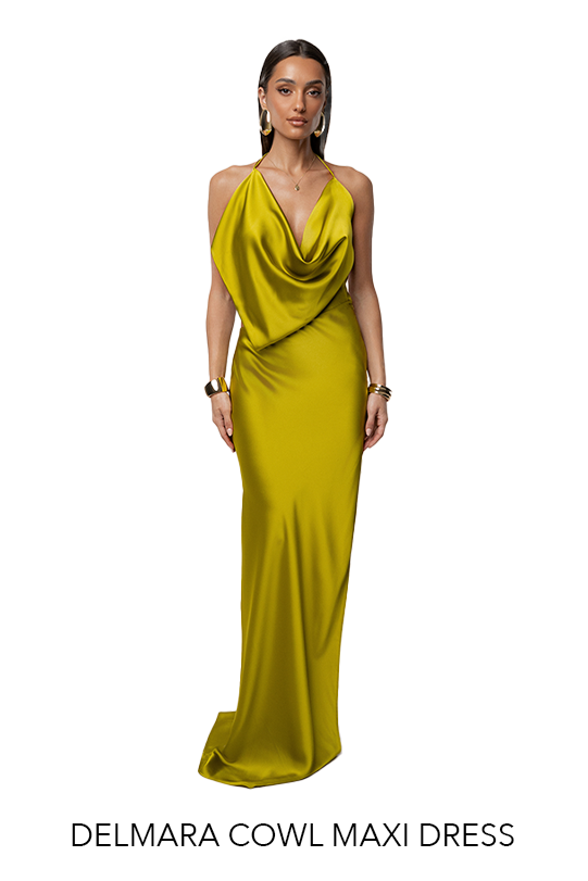 Delmara Cowl Maxi Dress