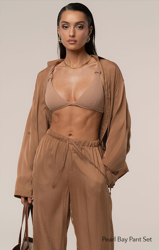 Bronze Pearl Bay Pant Set
