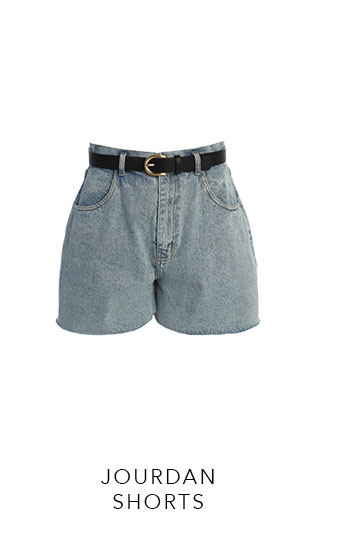 Medium Wash Denim Jourdan Shorts