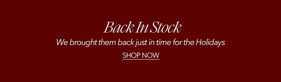 JLUXLABEL BACK IN STOCK