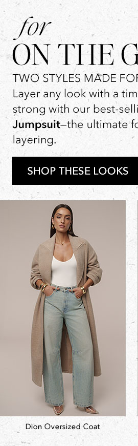 JLUXLABEL DION OVERSIZED COAT