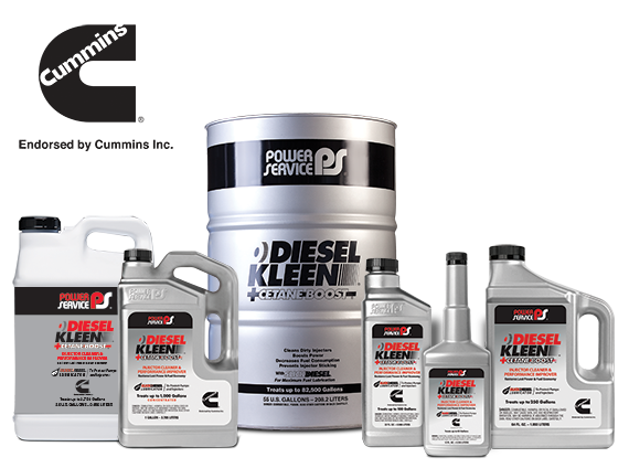 Power Service Diesel Kleen + Cetane Boost Product Line