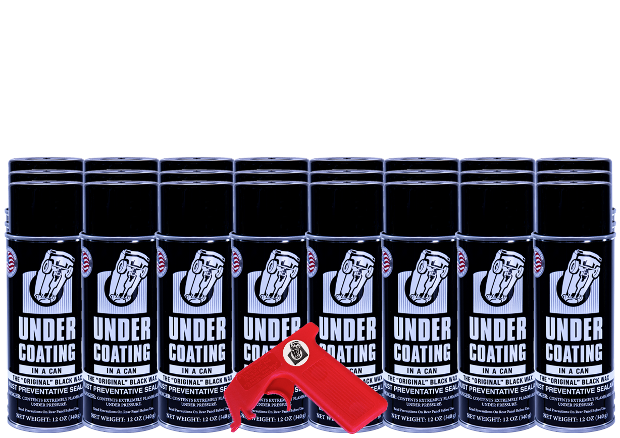 Undercoating in a Can - "Original" Black Wax
