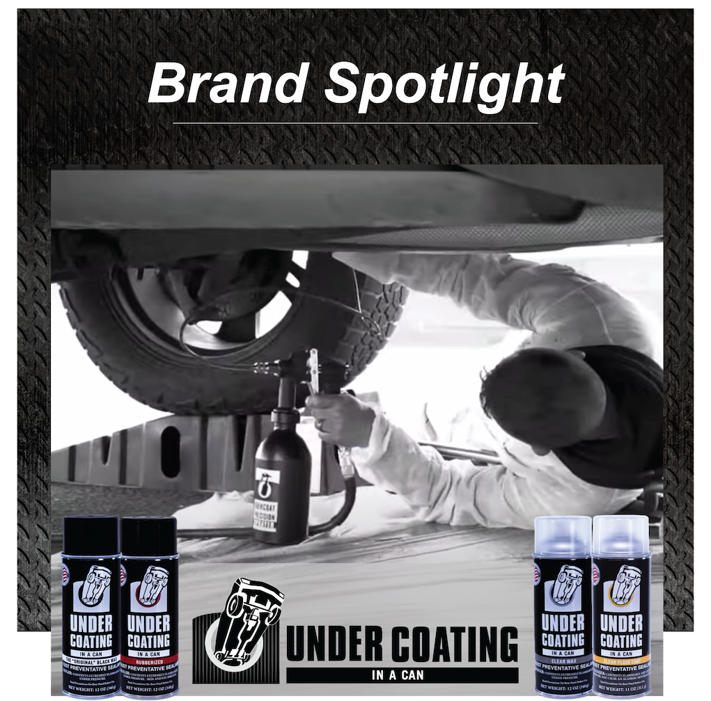 Brand Spotlight - Undercoating in a Can