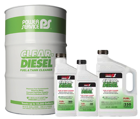 Power Service Clear-Diesel Fuel & Tank Cleaner Product Line