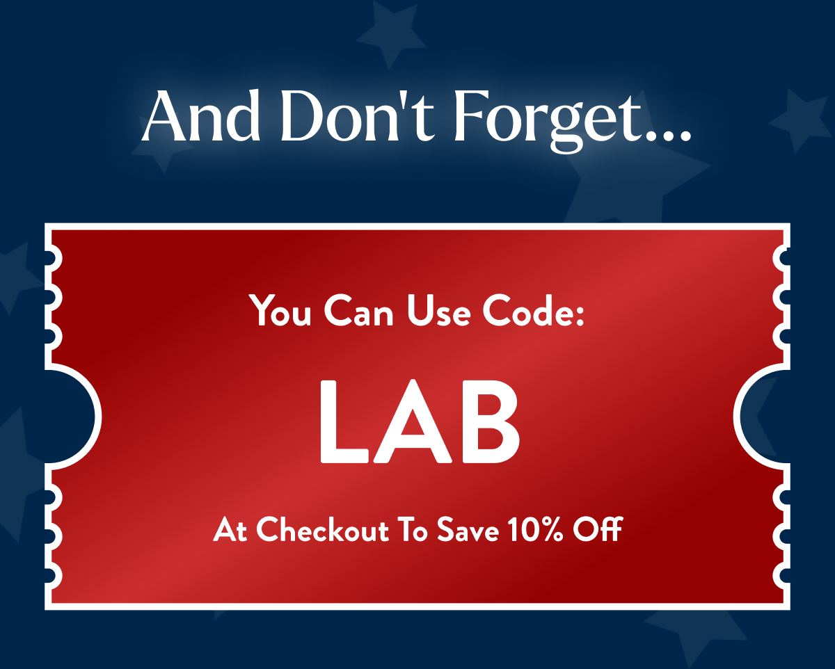 You can use code LAB