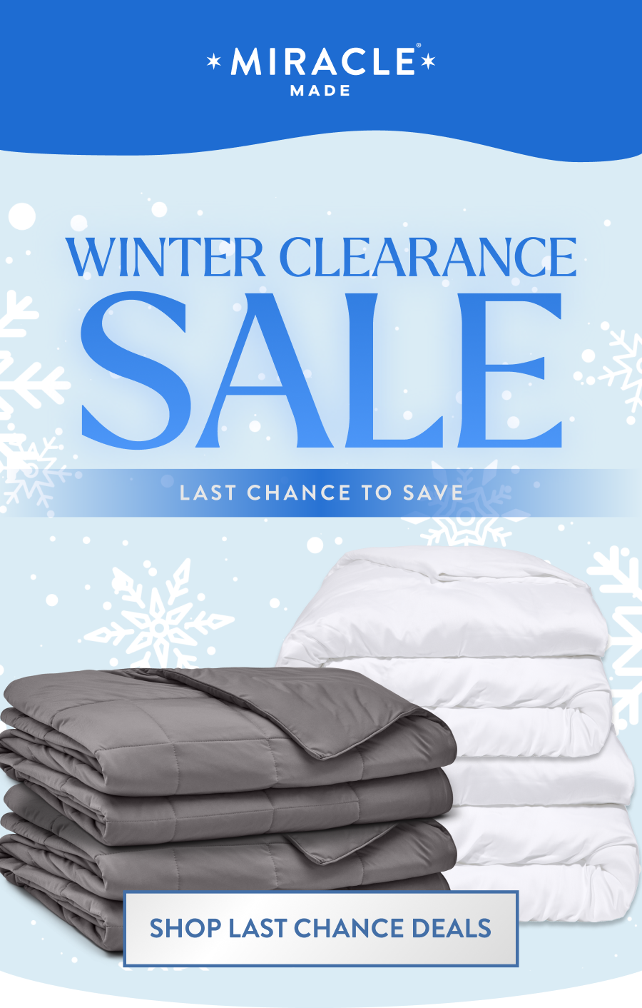 Winter Clearance Sale |  Last Chance To Save
