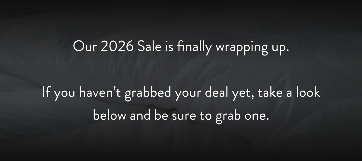 We've got some amazing deals for you that will ensure every morning in 2026 you wake up feeling fresh and full of energy.