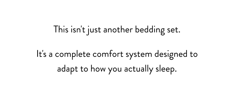 This isn't just another bedding set.