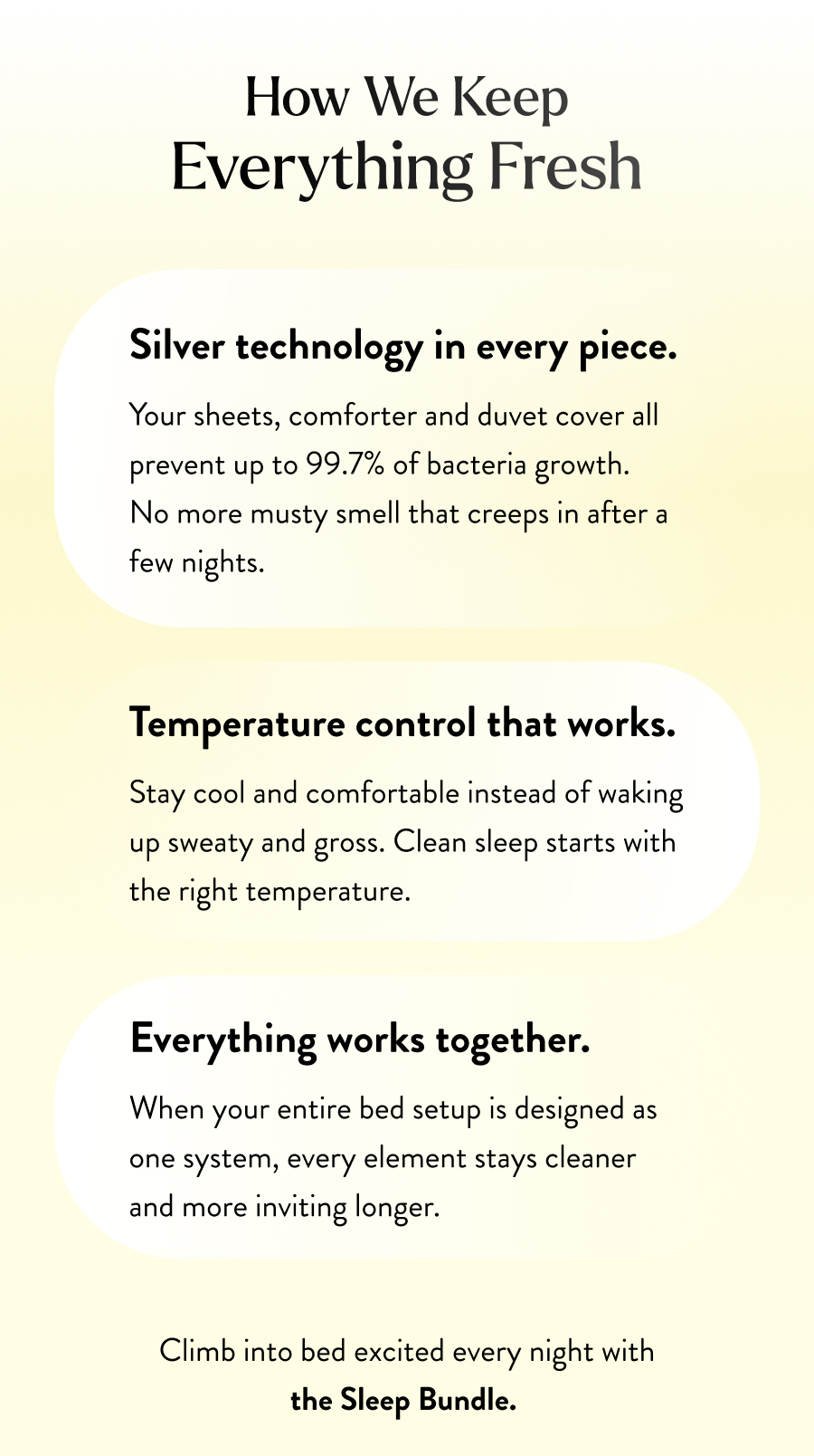 How We Keep Everything Fresh