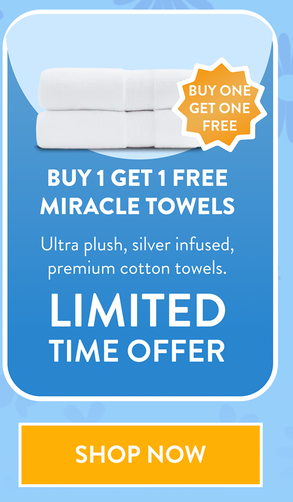 BOGO towels 
