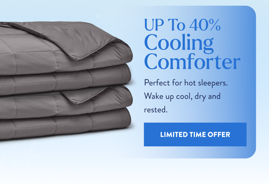 Up to 40% Cooling Comforter