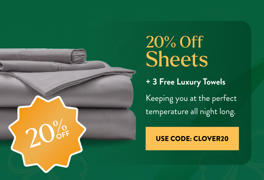 20% off sheets