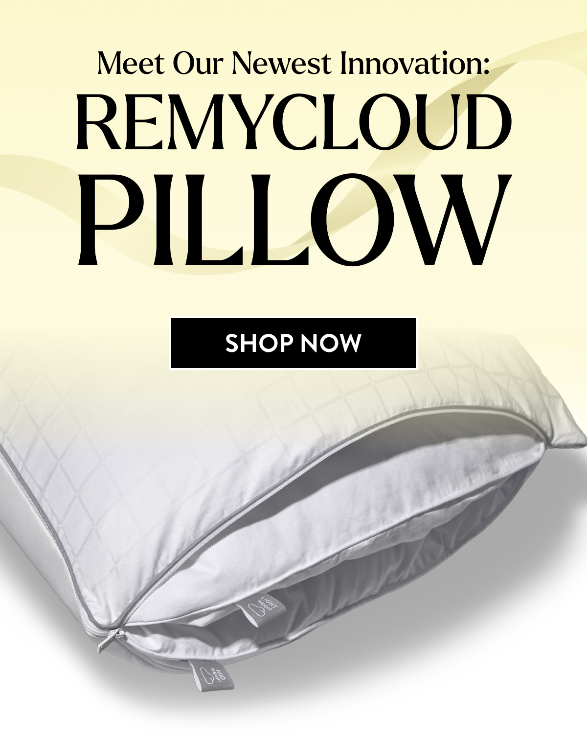 Meet Our Newest Innovation: Remycloud Pillow / Shop Now 