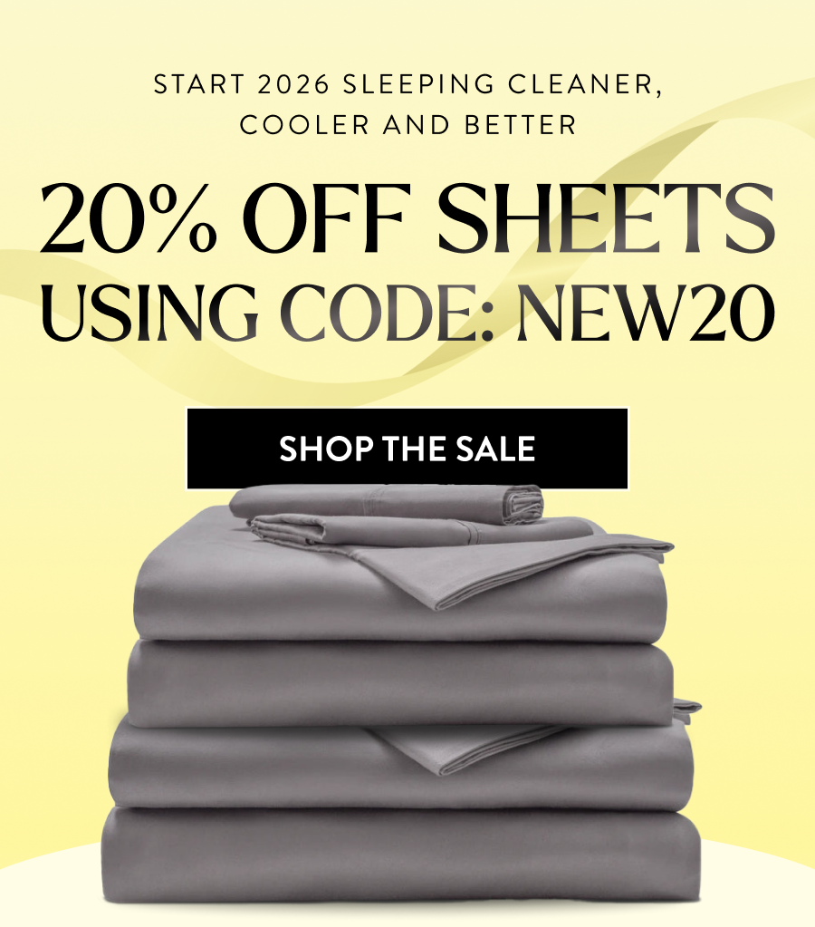 20% Off Sheets Using Code: New20