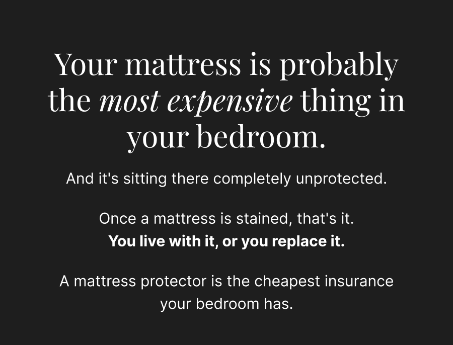 Your mattress is probably the most expensive thing in your bedroom.