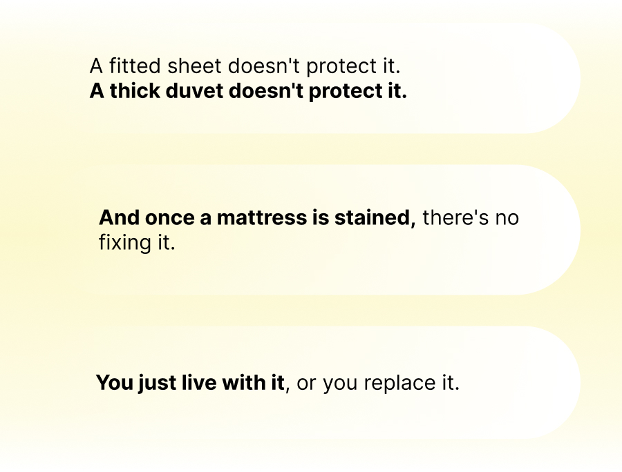 Protection that doesn't feel like protection