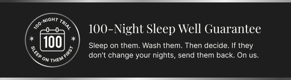 100 nights to feel the difference