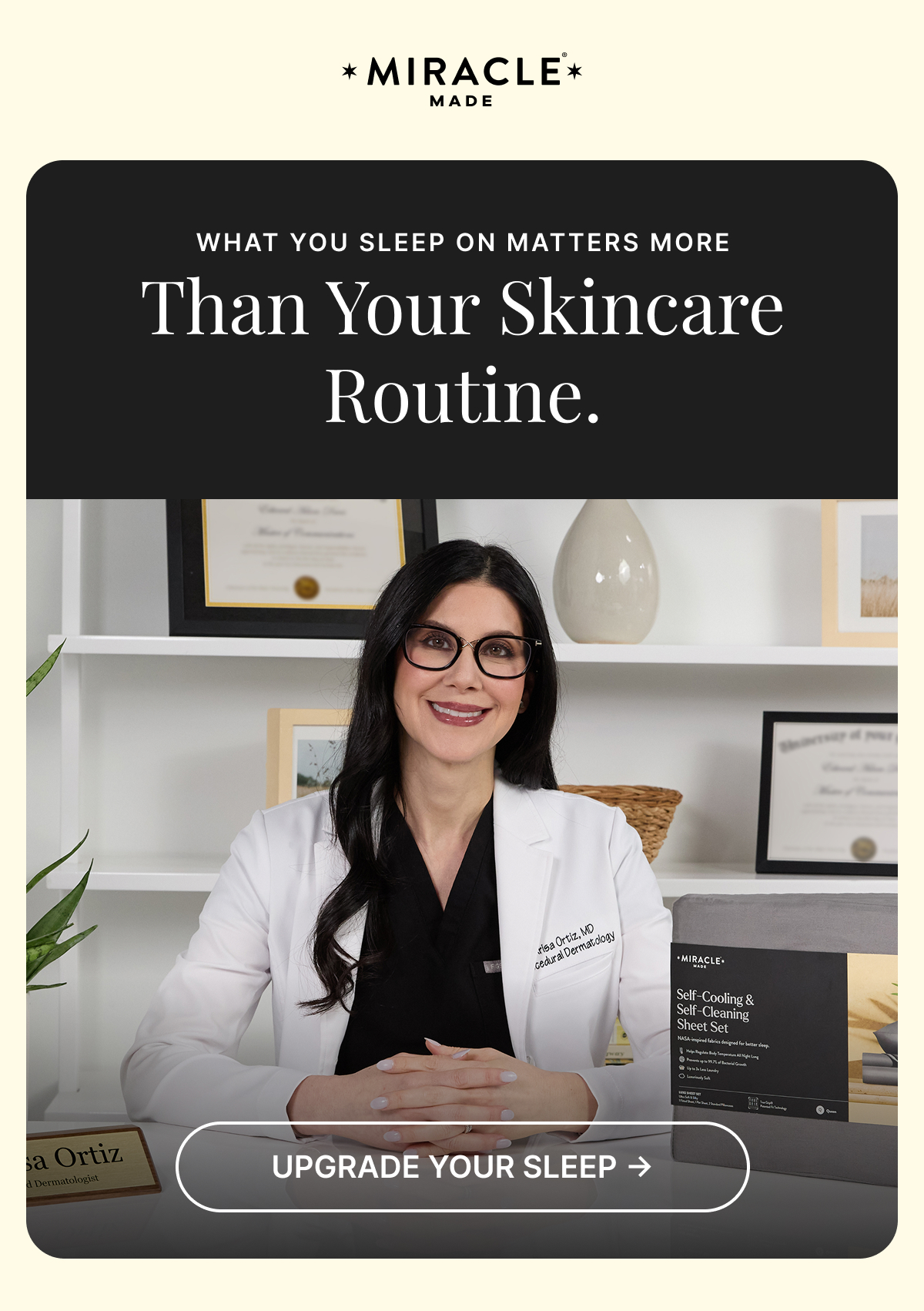 your SHEETS might be sabotaging your skincare routine