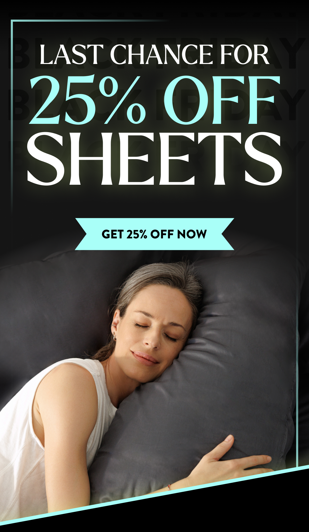 Last Chance for 25% off sheets