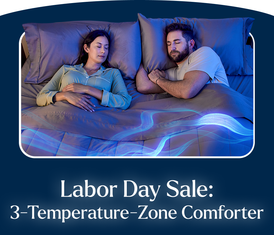 Labor Day Sale:  3-Temperature-Zone Comforter