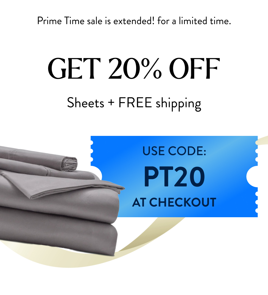 Prime Time sale is extended! for a limited time