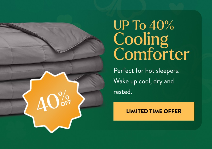 40% off cooling comforter