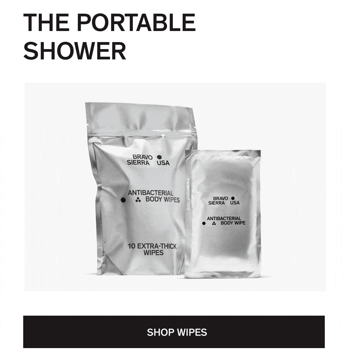 THE PORTABLE SHOWER