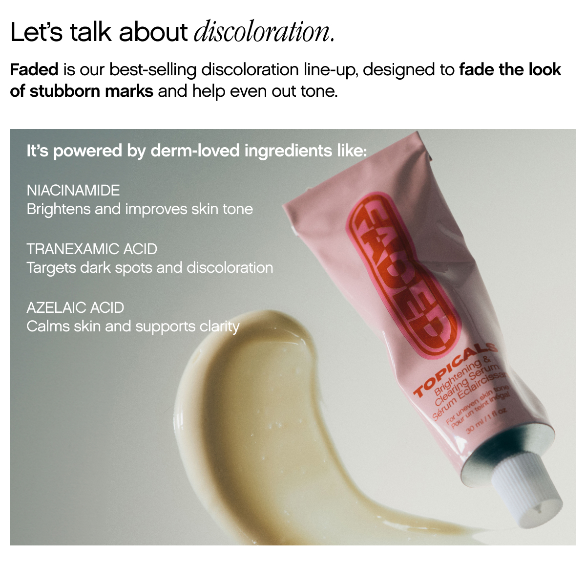 Let's talk about discoloration