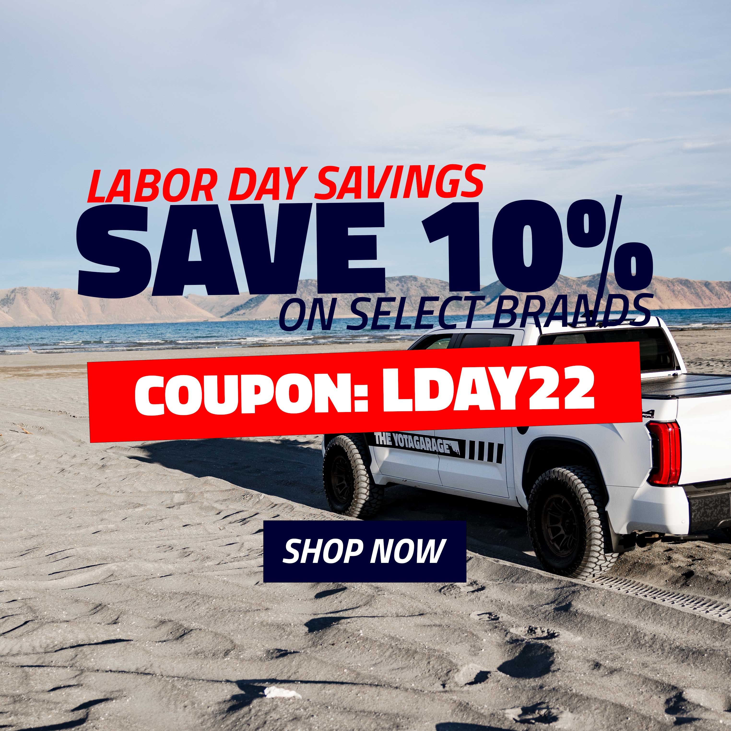 Labor Day Savings at TheYotaGarage - The Yota Garage