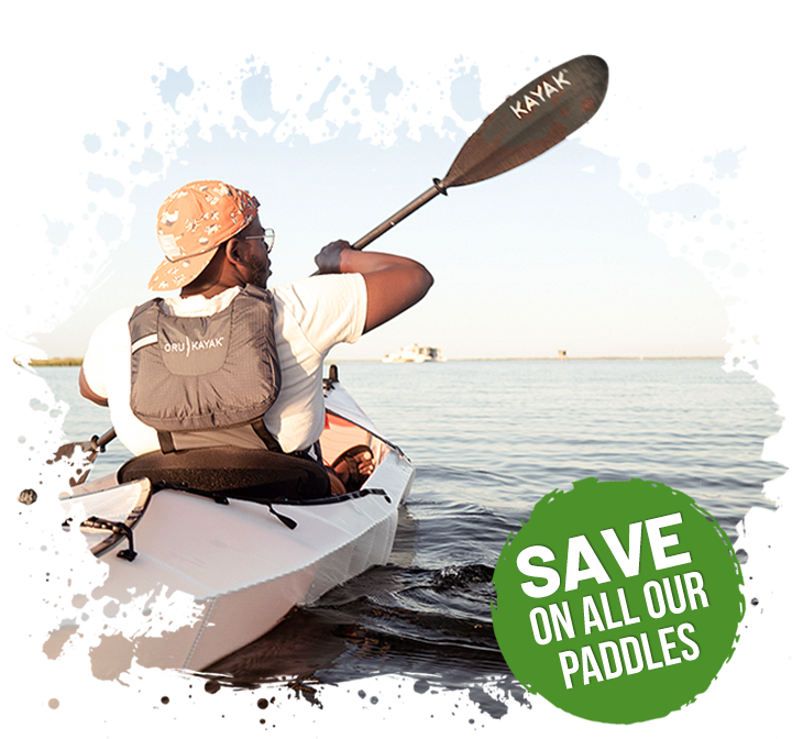 Hey Oru Kayak, get a FREE paddle with any kayak this weekend! Oru Kayak
