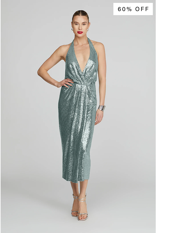 Leonie Disco Jersey Midi