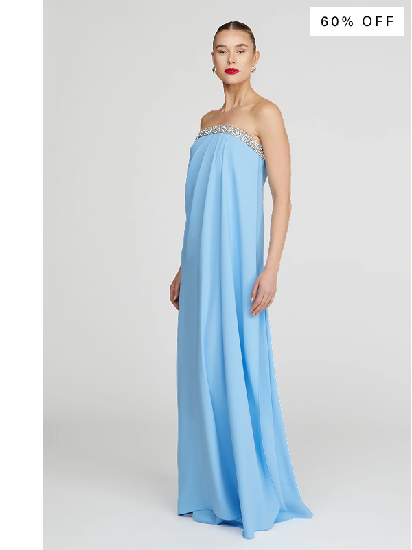 Fleur Strapless Gown