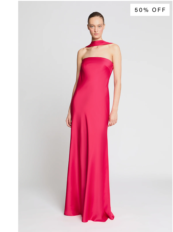 Vali Crepe Gown