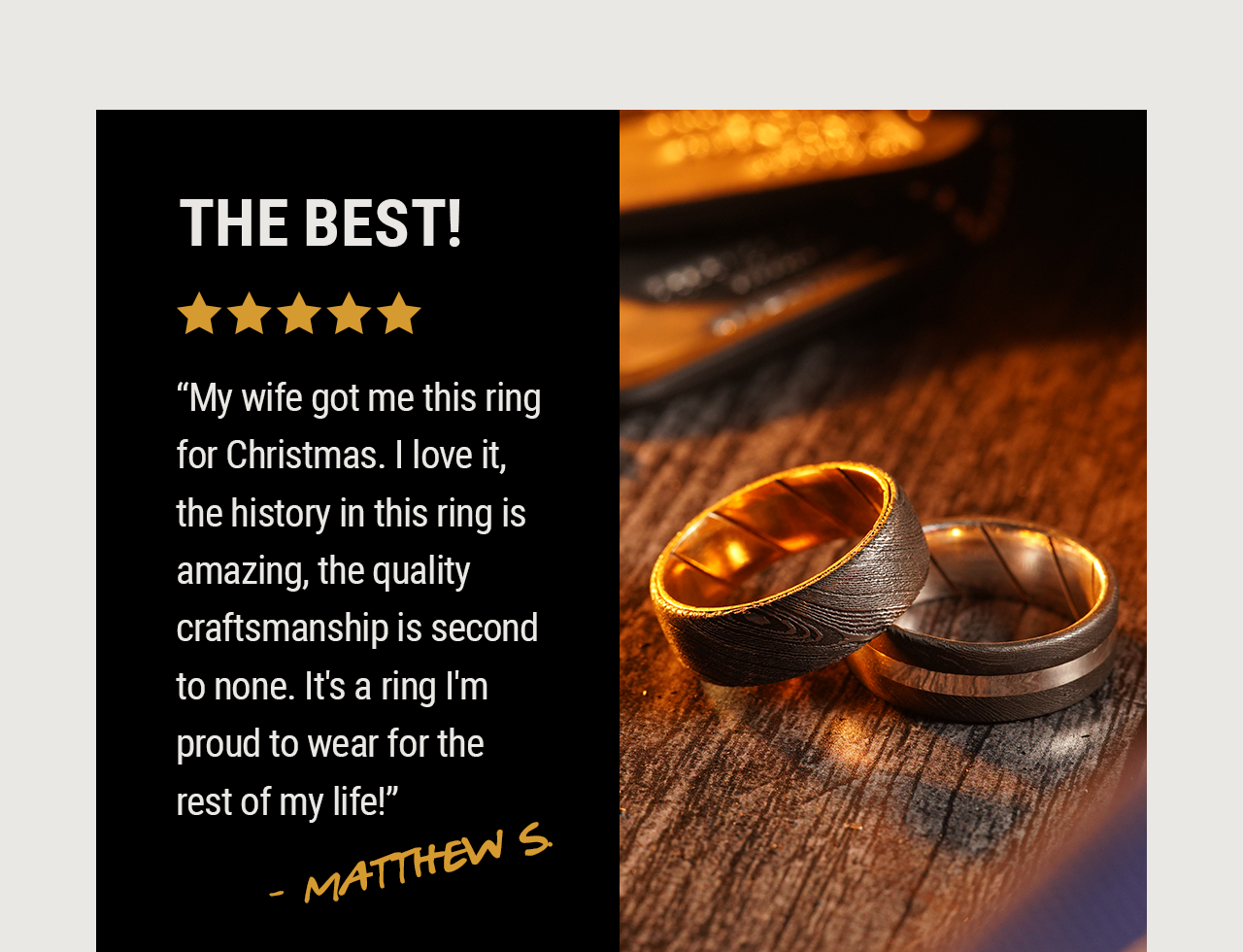 Manly Bands Review - Matthew S.
