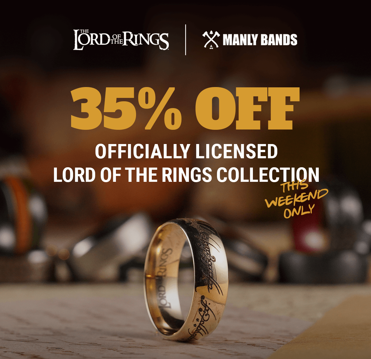 Lord of the Rings x Manly Bands