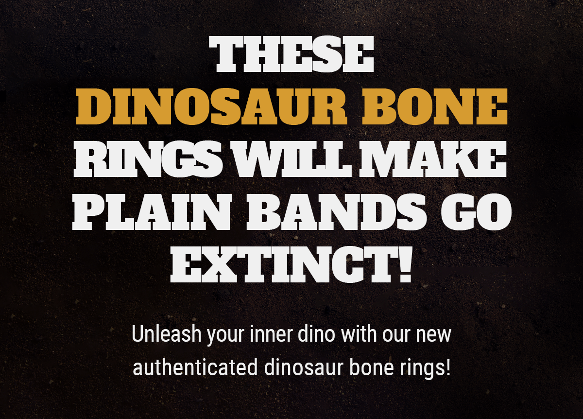 Manly Bands - Unleash your inner dino
