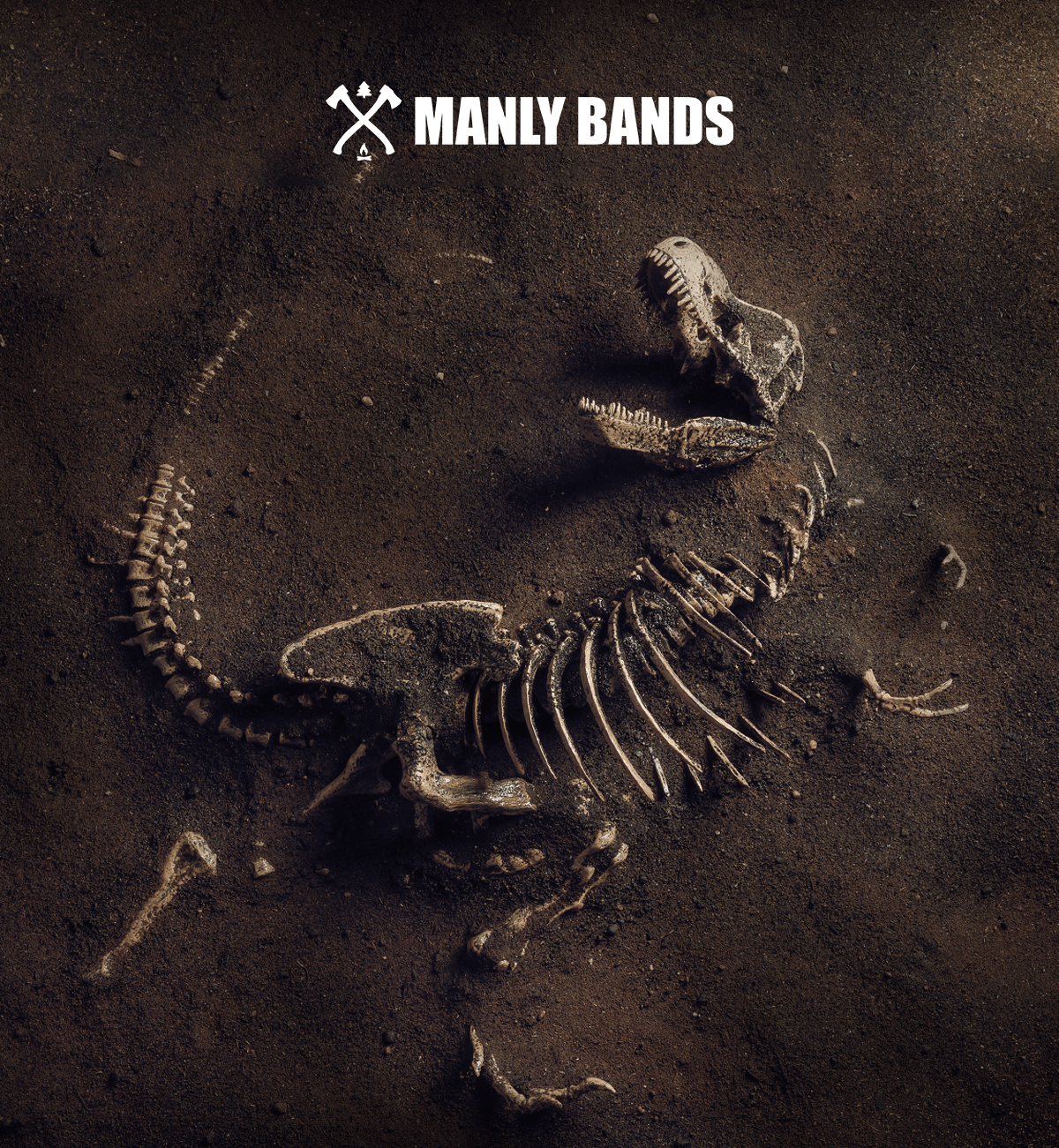 Manly Bands Logo + Dinosaur Ring Launch