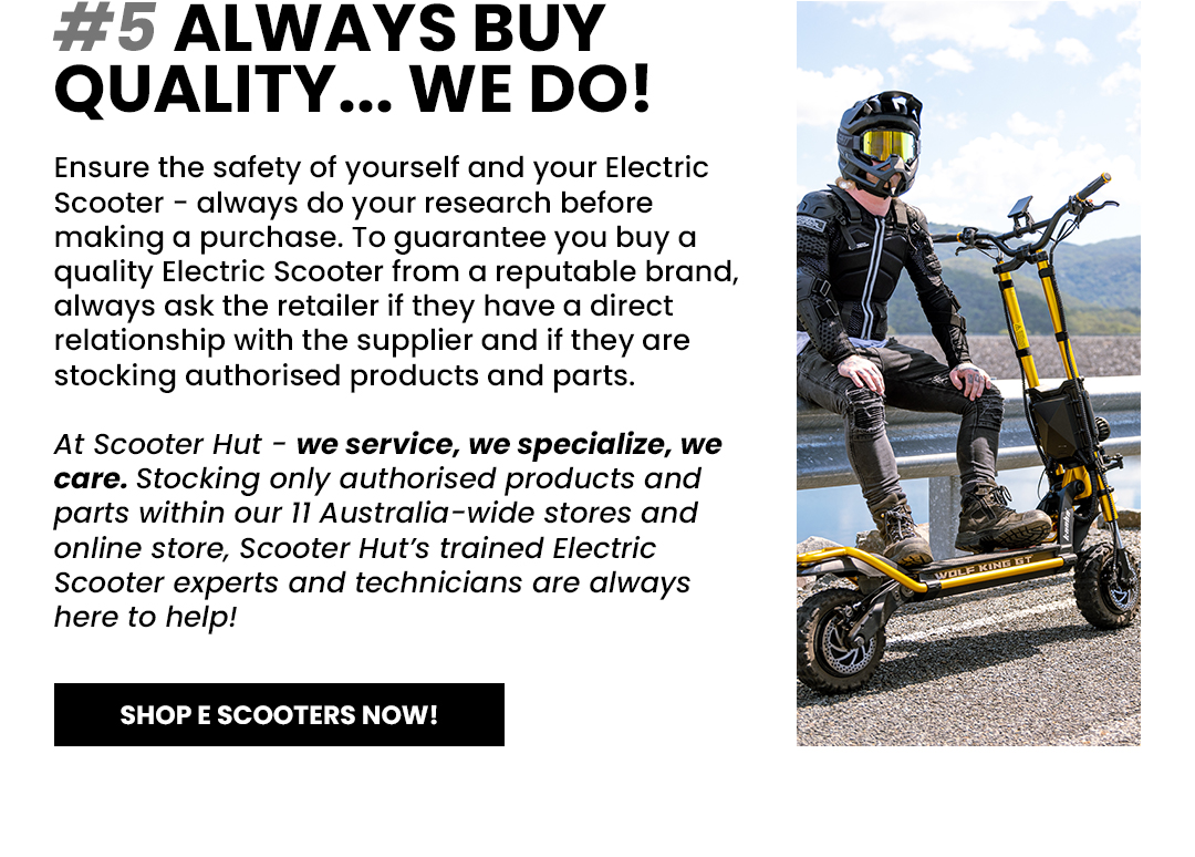 Scoot Safe 👍 Scooter Hut