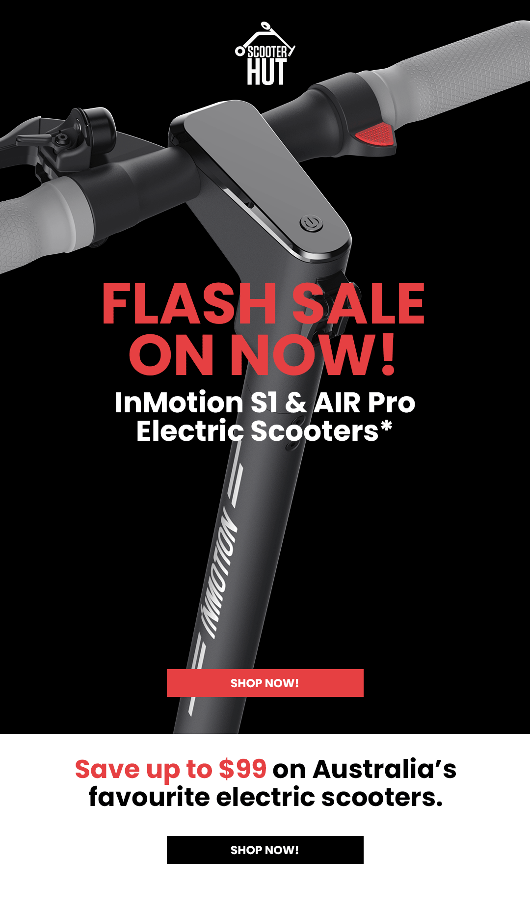 FLASH SALE on InMotion Electric Scooters Scooter Hut