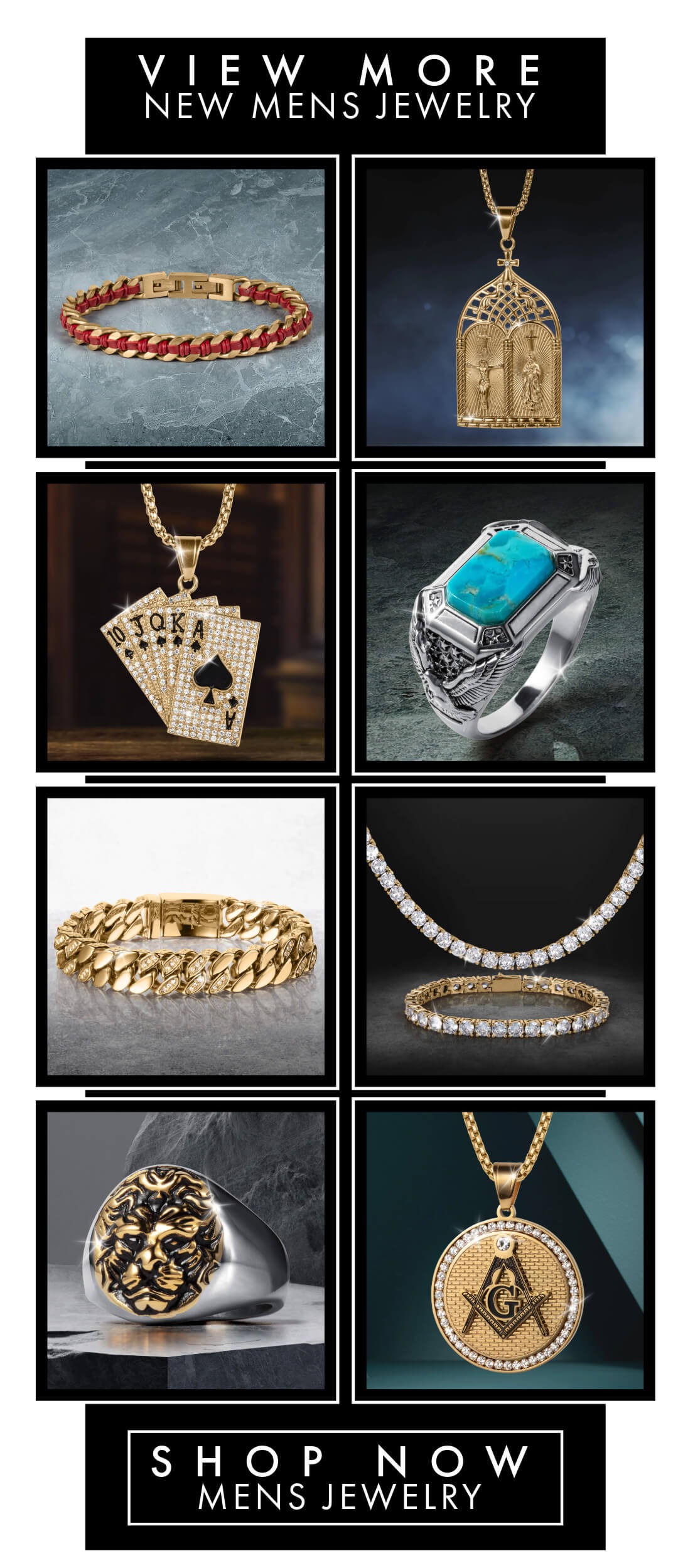 Discover New Mens Jewelry