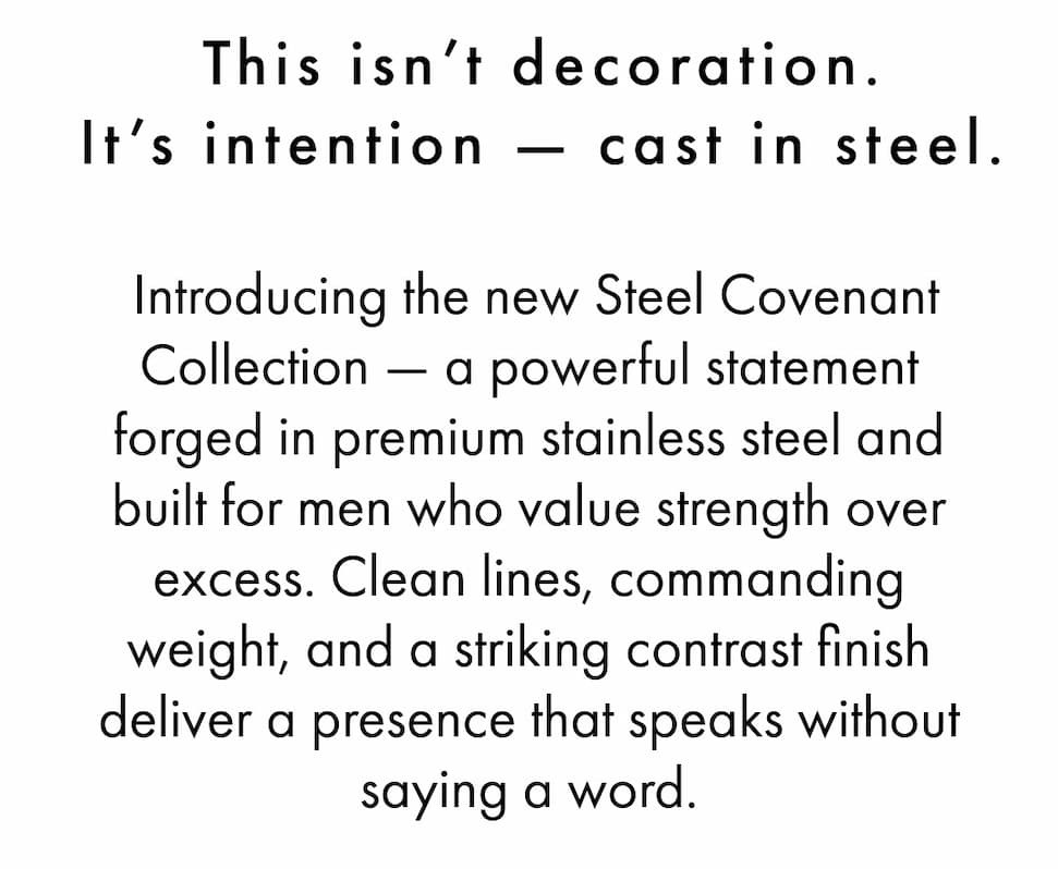 Intnetion cast in steel