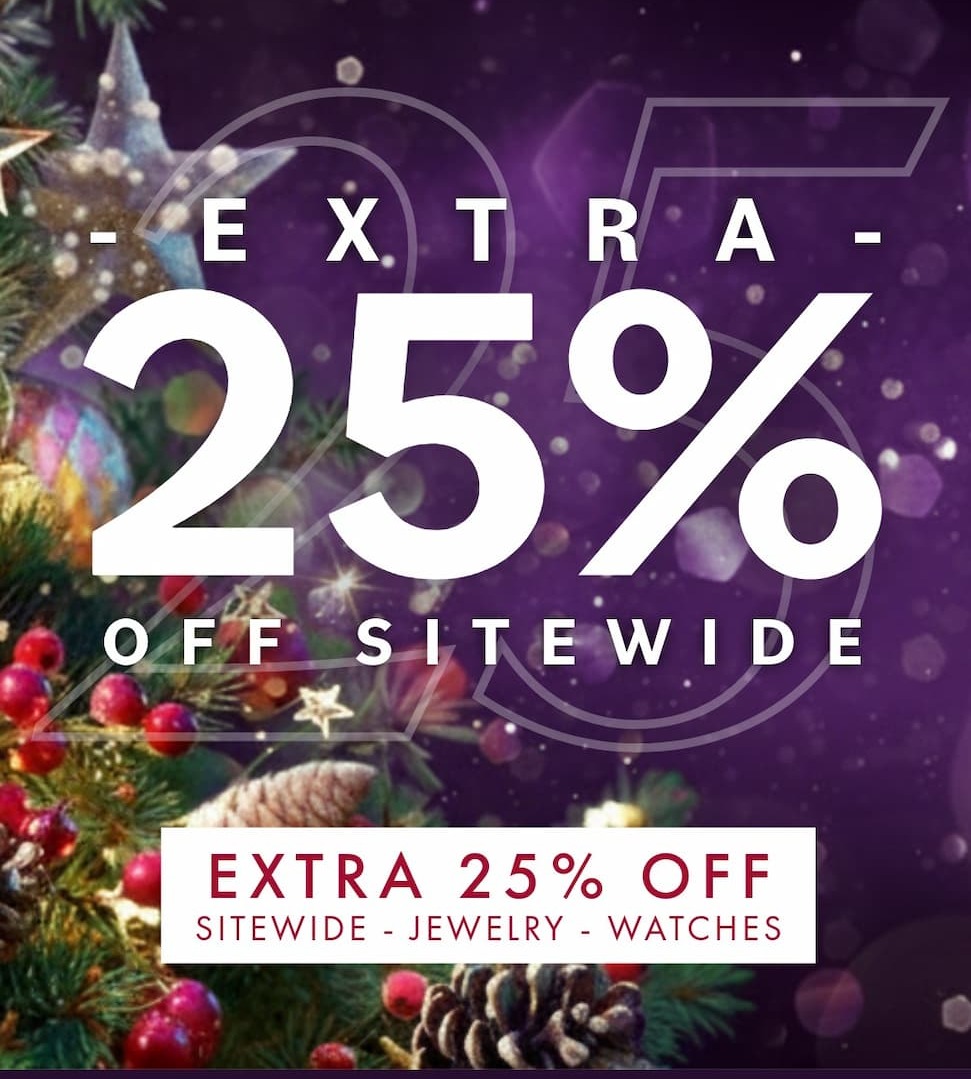 DOUBLE Discount - Get an extra 25% off sale prices