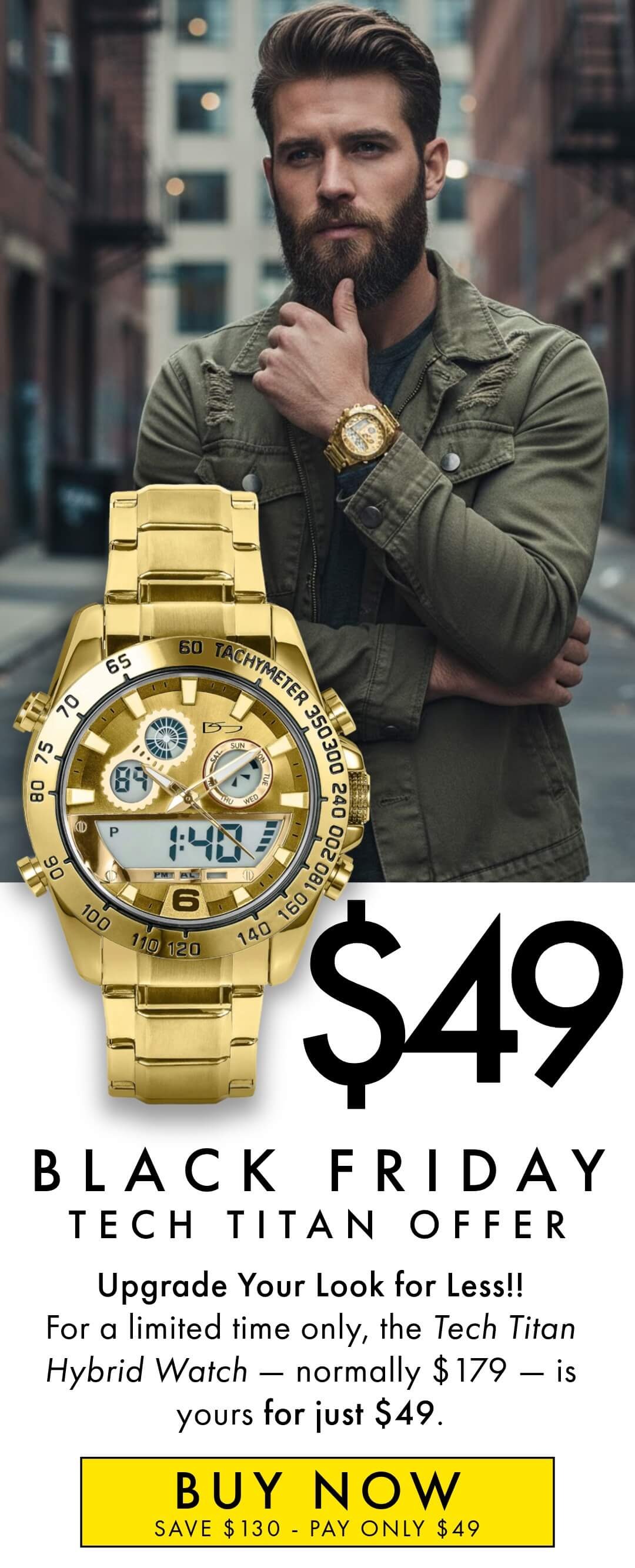 Black Friday Deal - Tech Titan 70% Off