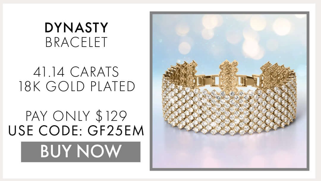 Dynasty Bracelet - Save $80 on selected lines with code GF25EM