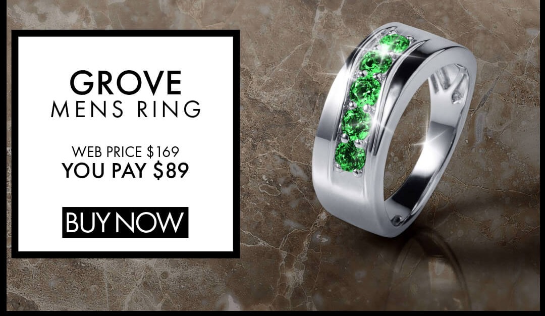 Save $80 Instantly On GroveMen's Ring