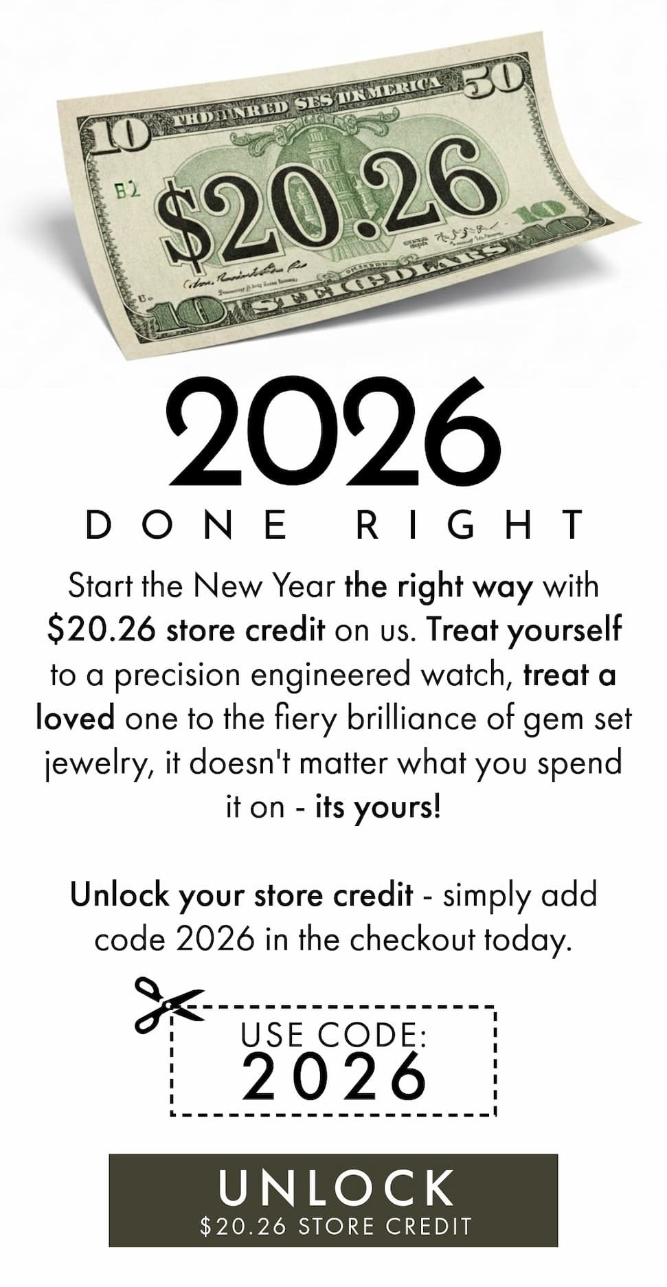 Unlock Your Store Credit