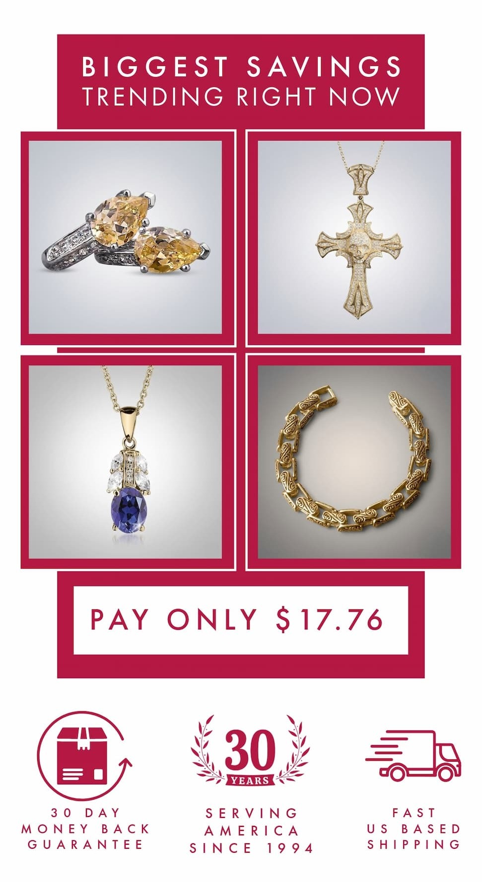 Pay Only $17.76 - Memorial Day Sale