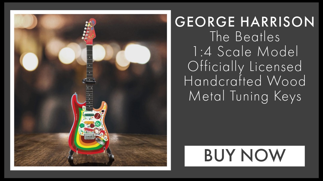 Officially Licensed - Handcrafted Tribute Guitars - George HArrison